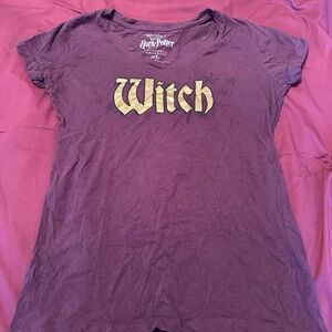 Harry Potter Witch Purple T-Shirt
